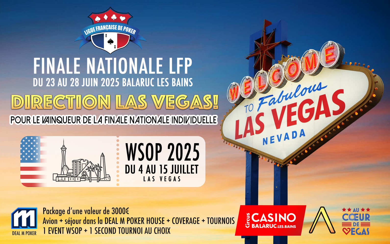 En route pour Vegas!