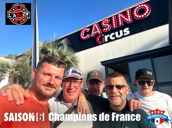 Félicitation à l’Abuzif Poker Club !